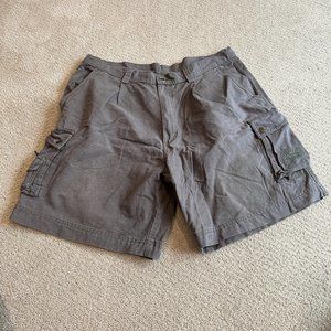 Cargo Utility Shorts Safari Hiking Camp Military Olive Green Sz 36 Camel Trophy